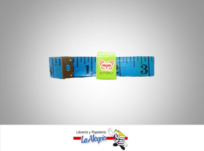 CINTA METRICA COSTURA 1,50MTRS AZUL REY MARCA BUTTERFLY   