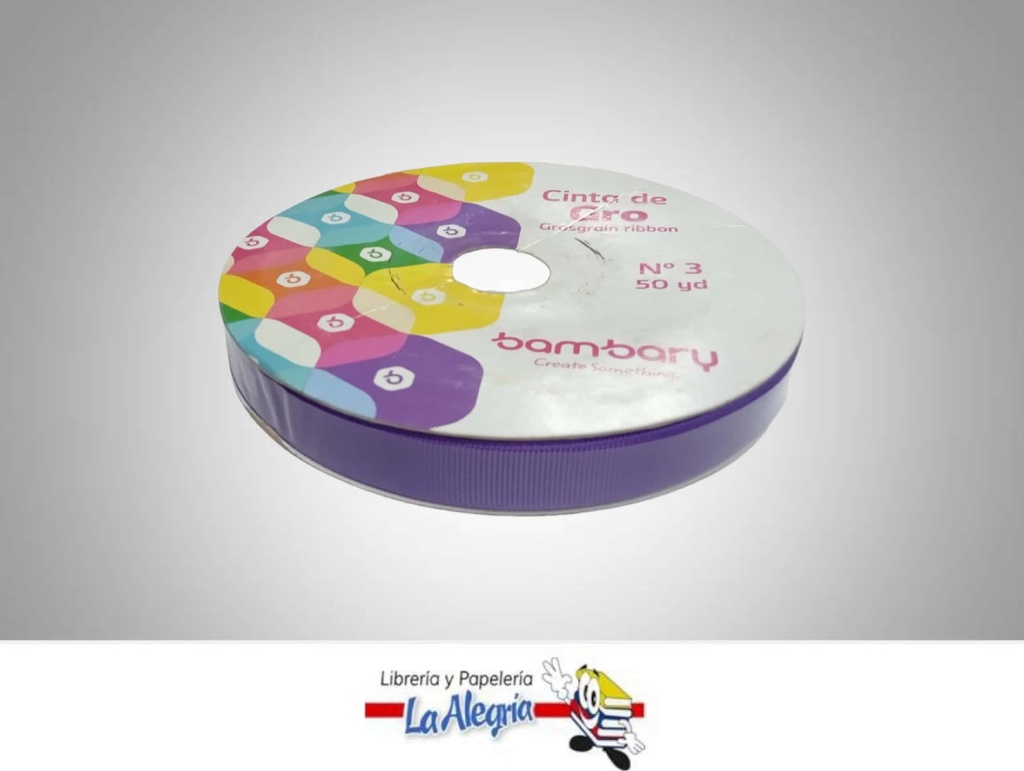 CINTA GROSS 15MM MORADAX METRO MARCA BAMBARY   