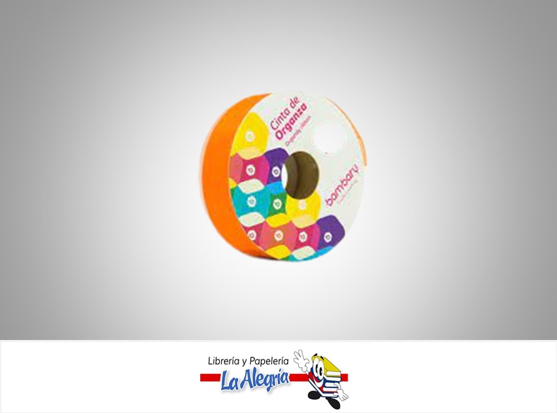 CINTA ORGANZA 15MM # 3 NARANJA X METRO MARCA BAMBARY   