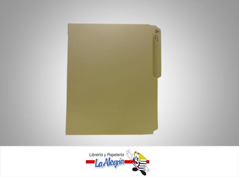 CARPETA MANILA CARTA UND MARCA S/M