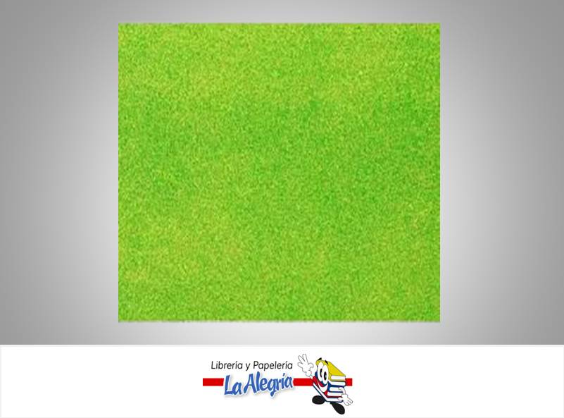 CARTULINA MICRO CRISTAL 50X70CM VERDE LIMON MARCA S/M
