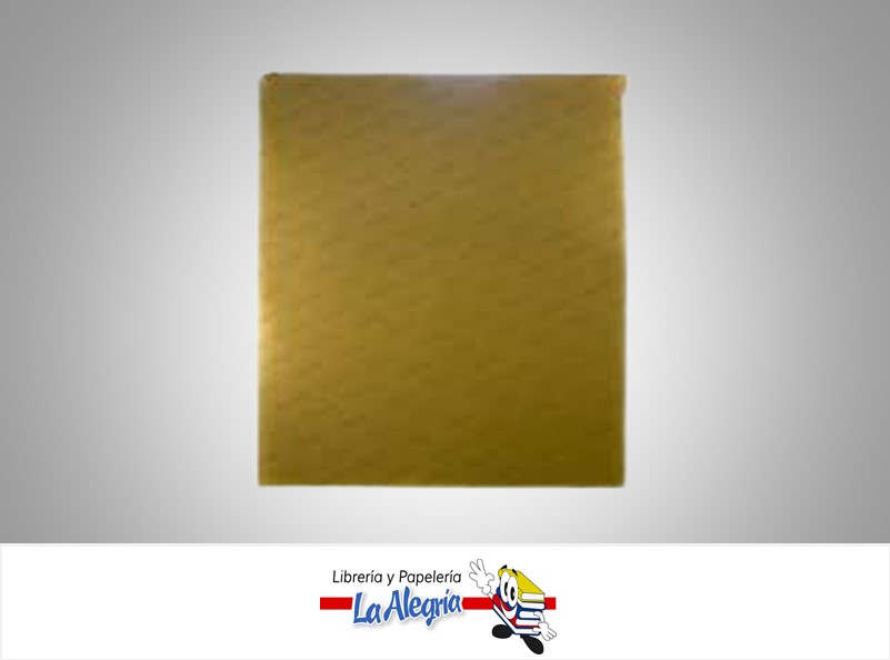 CARTULINA METALIZADA 21X29.5 CM MARRON UND MARCA S/M