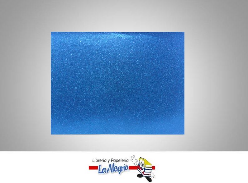 CARTULINA ESCARCADA 32X25CM AZUL UND MARCA S/M   