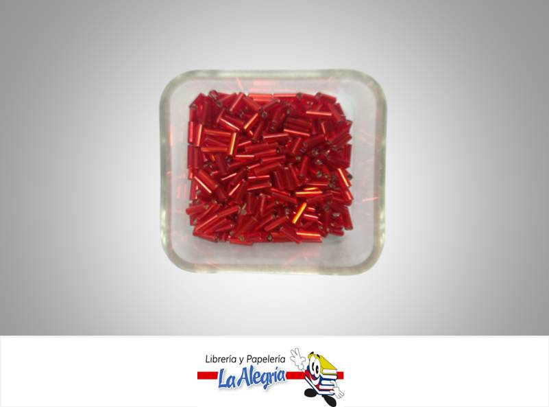 CANUTILLO 06MM ROJO NAVIDAD P/DEDAL MARCA S/M   