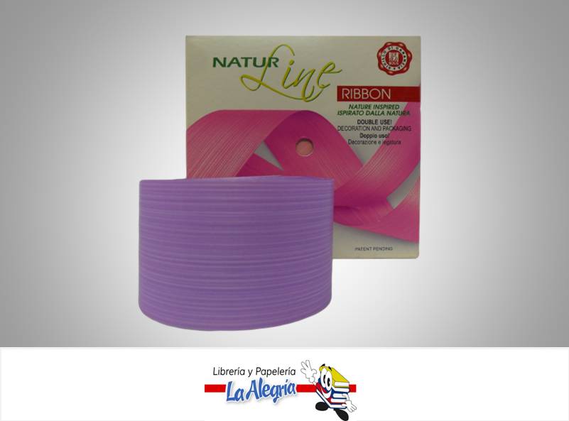 CINTA NATUR REFLEX 48MM LILA XMETRO MARCA BOLIS   