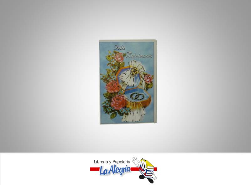 TARJETA DE REGALO 8,5X6,6CM VARIADA MARCA S/M   