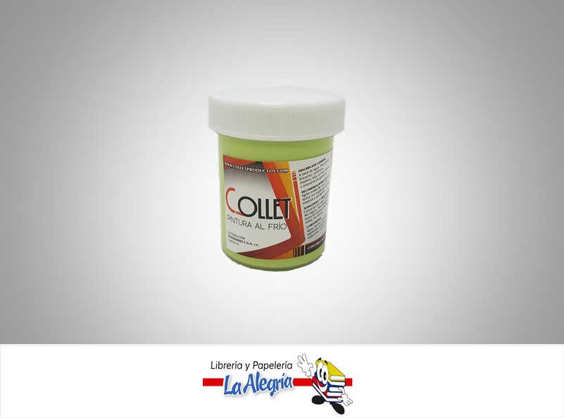 PINTURA AL FRIO COLLET VERD MANZ 65GR MARCA COLLET   