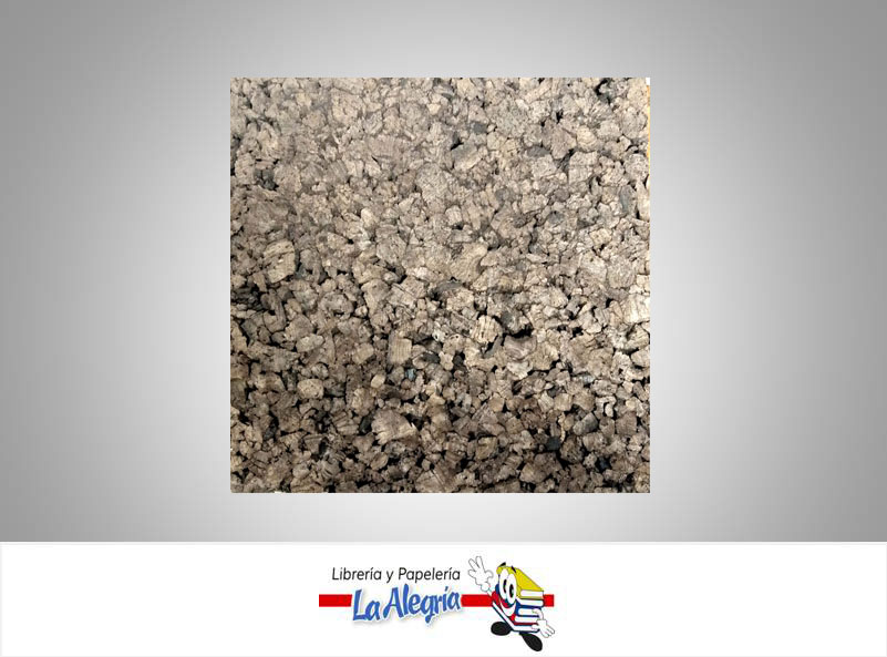 CORCHO AGLOMERADO 25X300X300MM UND MARCA OK   