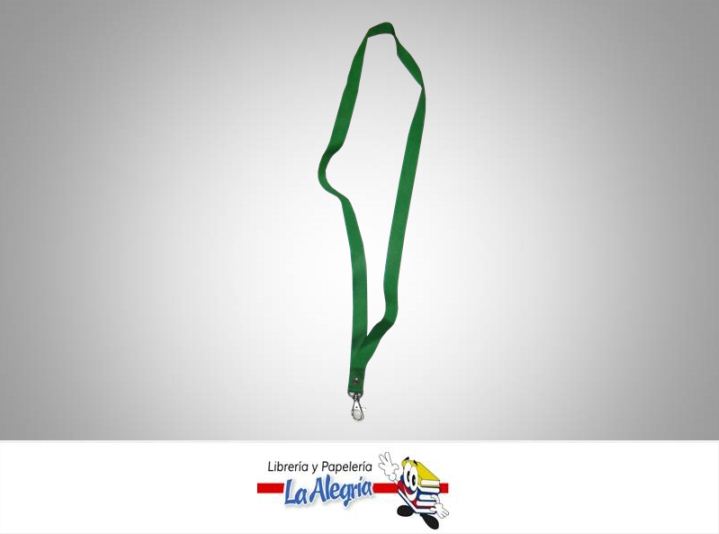 CINTA PORTA CARNET FINA VERDE GRAMA UND MARCA S/M   