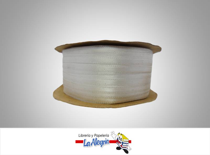 CINTA RASO 03MM BLANCO OSTRA XMETRO MARCA S/M   