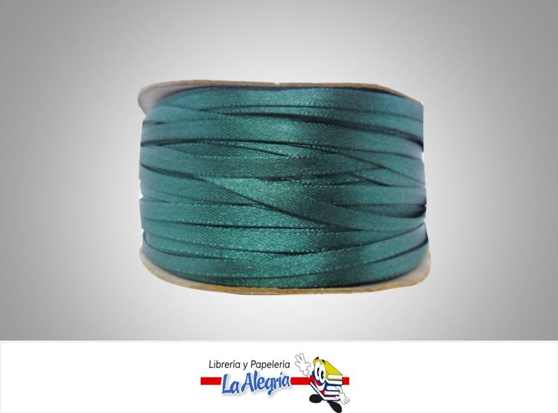 CINTA RASO 03MM VERDE NAVIDAD XMETRO MARCA S/M   