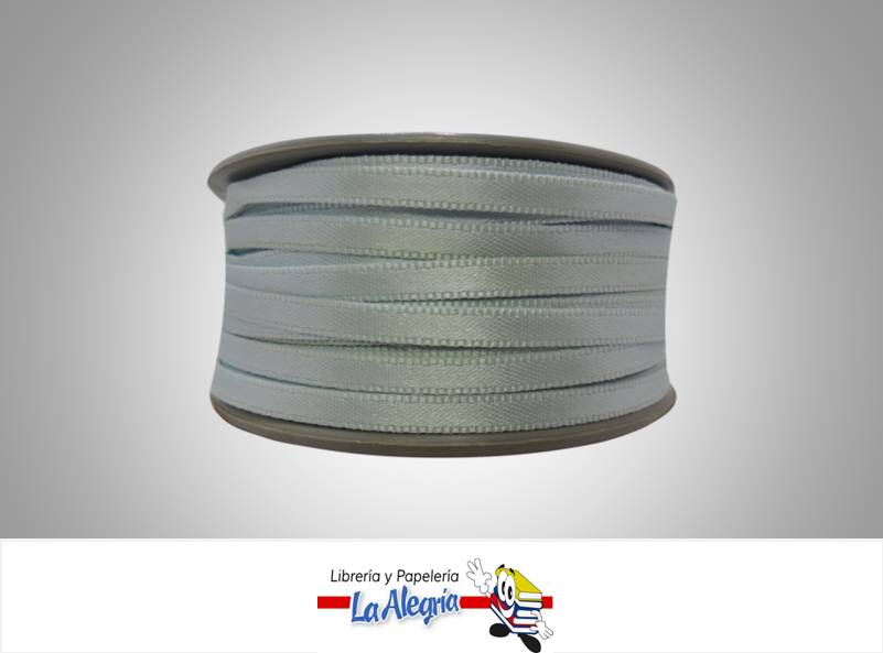 CINTA RASO 04MM AZUL CIELO XMETRO MARCA S/M   