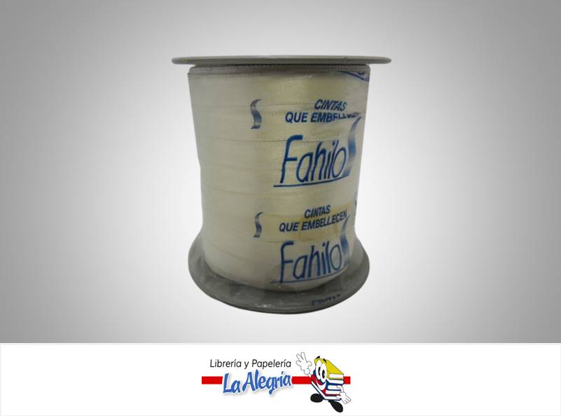 CINTA RASO 09MM BLANCO OSTRA XMETRO MARCA S/M   