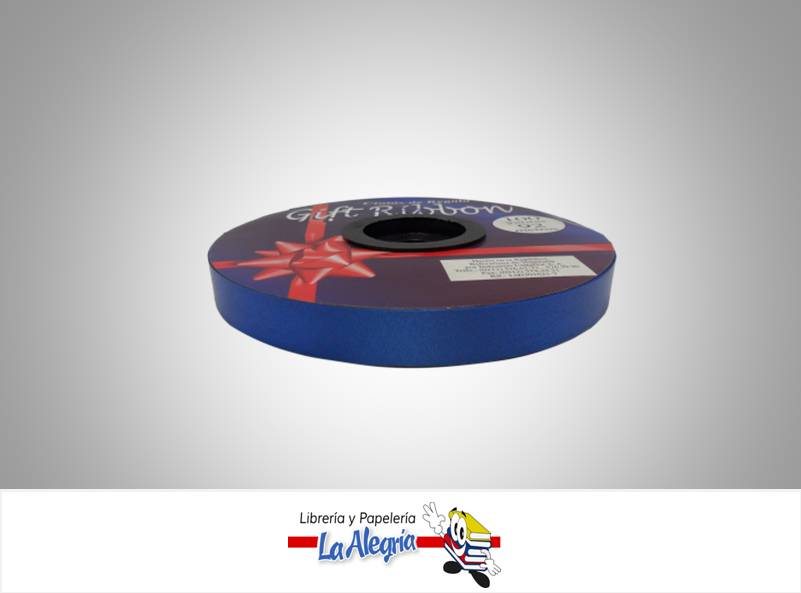 CINTA DE REGALO 15MM AZUL REY MARCA GIFT RIBBON   