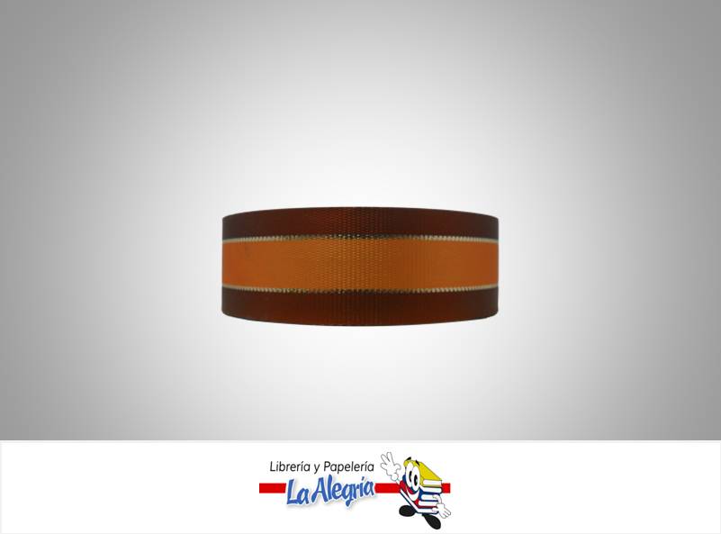 CINTA D REGALO ESTAMPAD 20MM MARRON/C XM MARCA BOLIS   