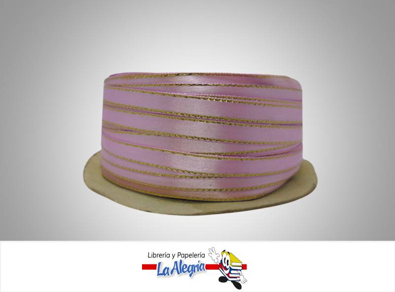 CINTA RASO B/D 05MM ROSA PASTEL XMETRO MARCA S/M   