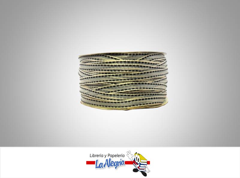 CINTA ORGANZA 06MM NEGRO XMETRO MARCA S/M   