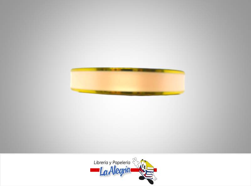 CINTA REGALO B/D 13MM SALMON CLARO XMETR MARCA S/M   
