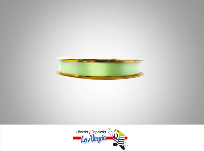 CINTA REGALO B/D 13MM VERDE AGUA XMETRO MARCA S/M   