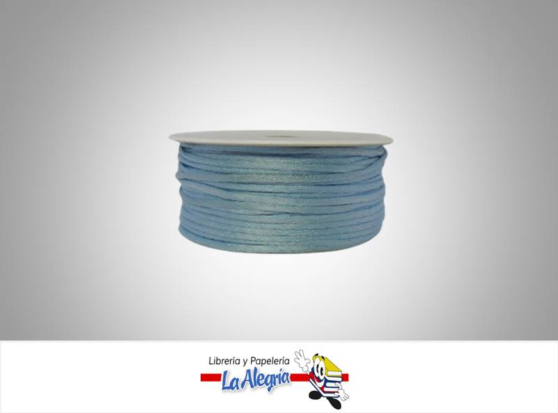 CINTA RABO DE RATON 03MM AZUL CIELO XMT MARCA S/M   