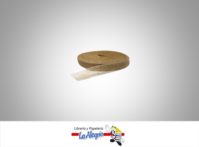 CINTA YUTE 20MM NATURAL XMETRO    