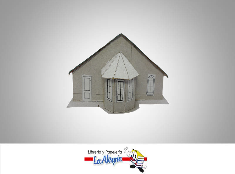 CASA P/MAQUETA 1 PISO ESC 1:125 UND MARCA S/M   