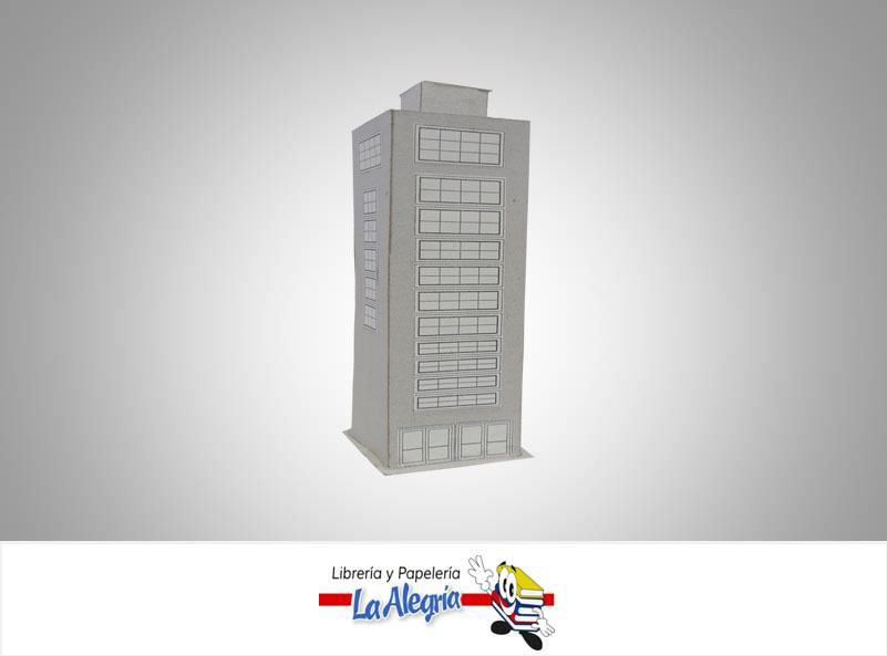 EDIFICIO P/MAQUETA 10 PISOS ESC 1:125 UN MARCA S/M   