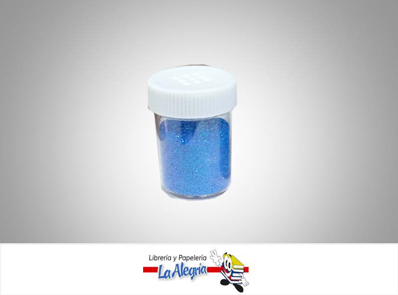 ESCARCHA NEON 10GR AZUL REY UND MARCA S/M   