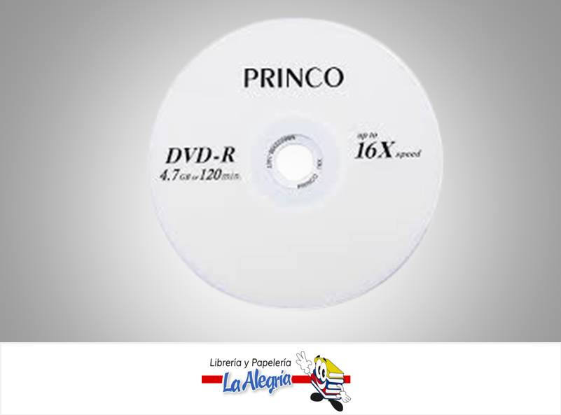 DVD VIRGEN 4,7 GBCON FUNDA MARCA PRINCO   