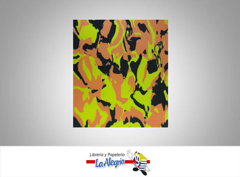 FOAMI CAMUFLAJE DOBLE CARTA AMARILLO UND MARCA S/M   