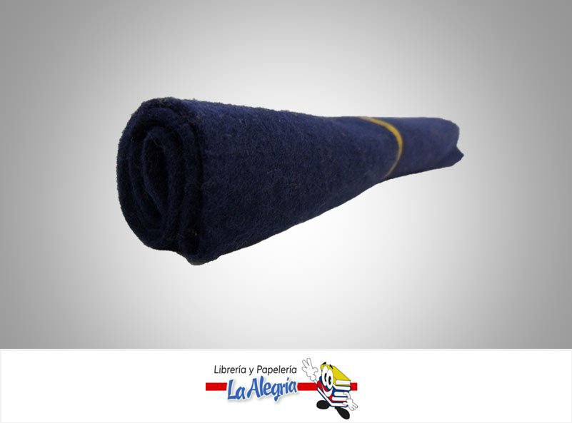 FIELTRO 1/4M AZUL OSCURO UND MARCA S/M   