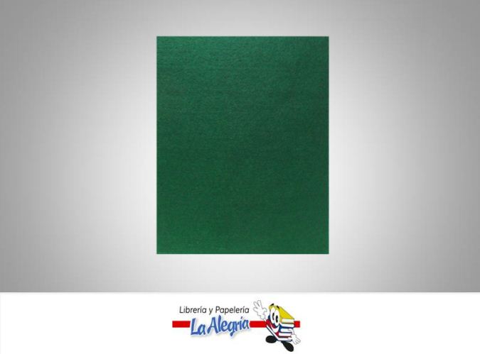 FIELTRO PLANCHADO CARTA VERDE OSCURO UND MARCA S/M   