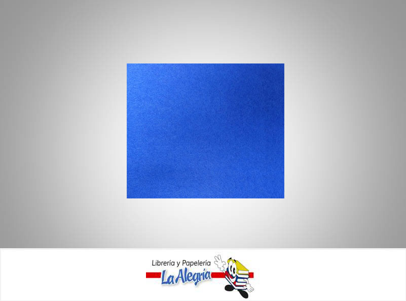 FIELTRO PLANCHADO CARTA AZUL OSCURO UND MARCA S/M   