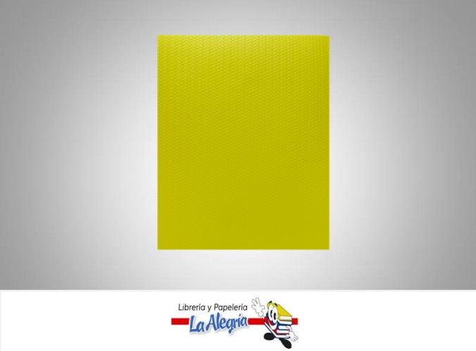 FOAMI TEX TRENZADO CARTA AMARILLO UND MARCA S/M   