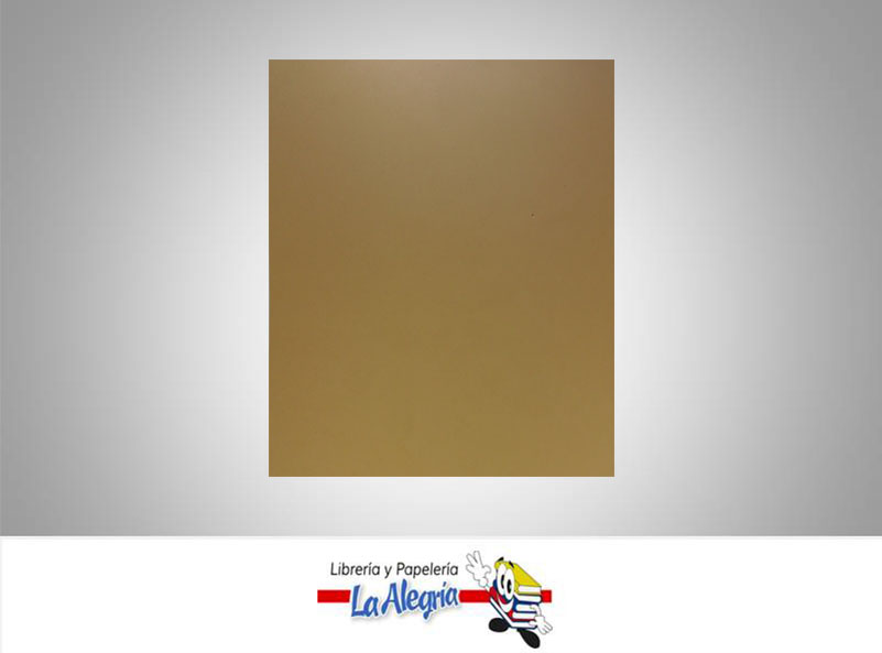 FOAMI UNICOLOR DOBLE CARTA MARRON CLARO UND MARCA S/M