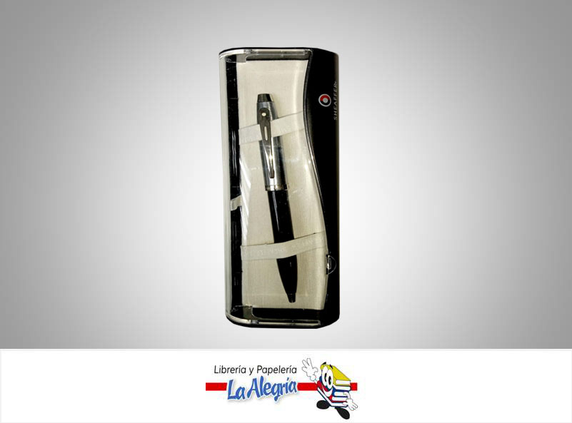 BOLIGRAFO RETRACTIL GC-100 PLATEADO/NEGRO MARCA SHEAFFER UND