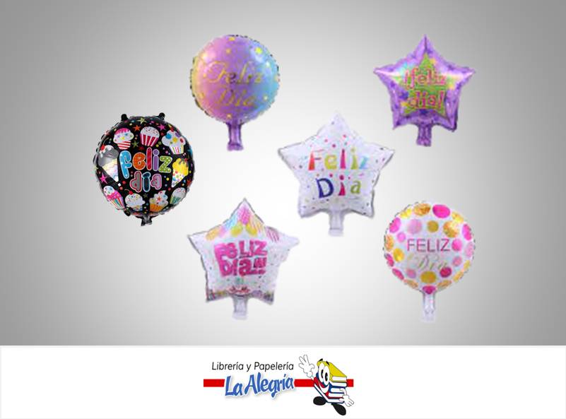 GLOBO FOIL 10 FELIZ DIA MARCA SM   