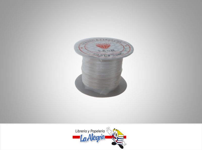 HILO NYLON ELASTICO BLANCO X METRO MARCA S/M