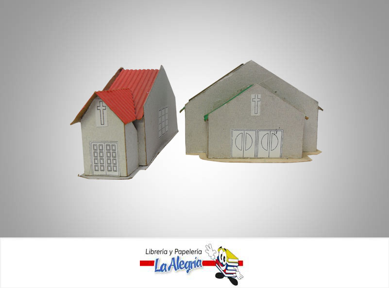 IGLESIA P/MAQUETA ESC 1:125 UND MARCA S/M   