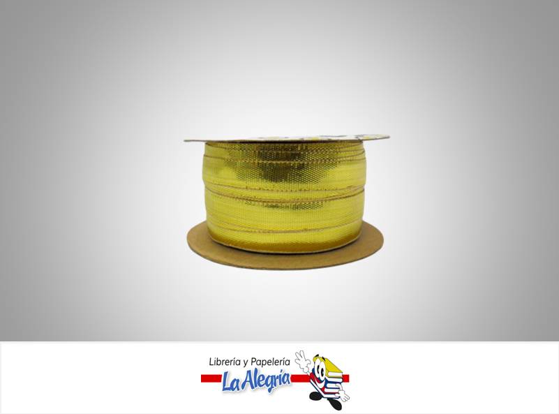 CINTA LAUREX 17MM DORADO XMETRO MARCA S/M   