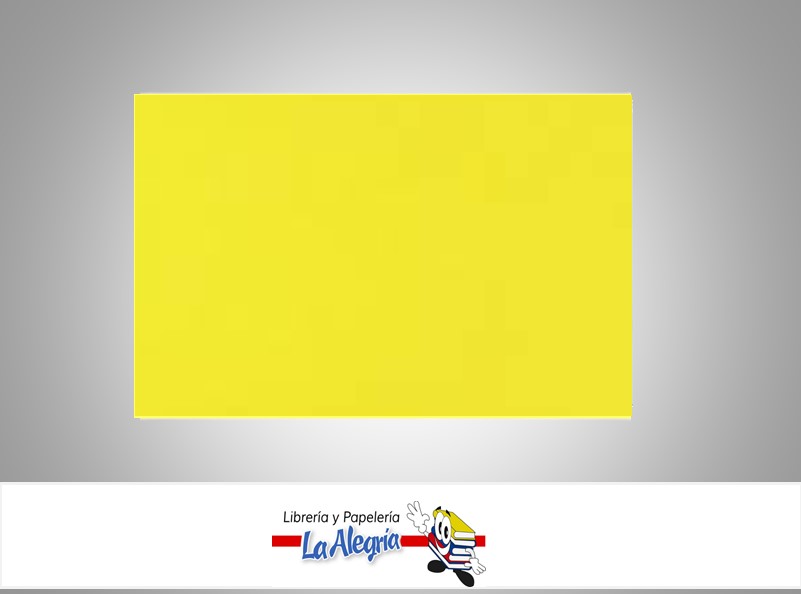 CARTULINA KIMBERLY 66X96CM AMARILLA UND MARCA KIMBERLY   