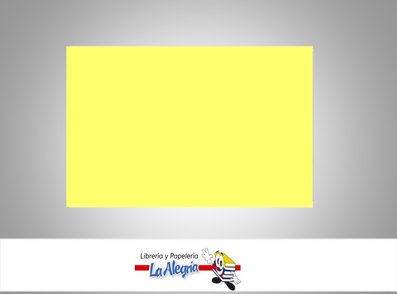 CARTULINA KIMBERLY 66X96CM AMARILLO PALIDO MARCA KIMBERLY