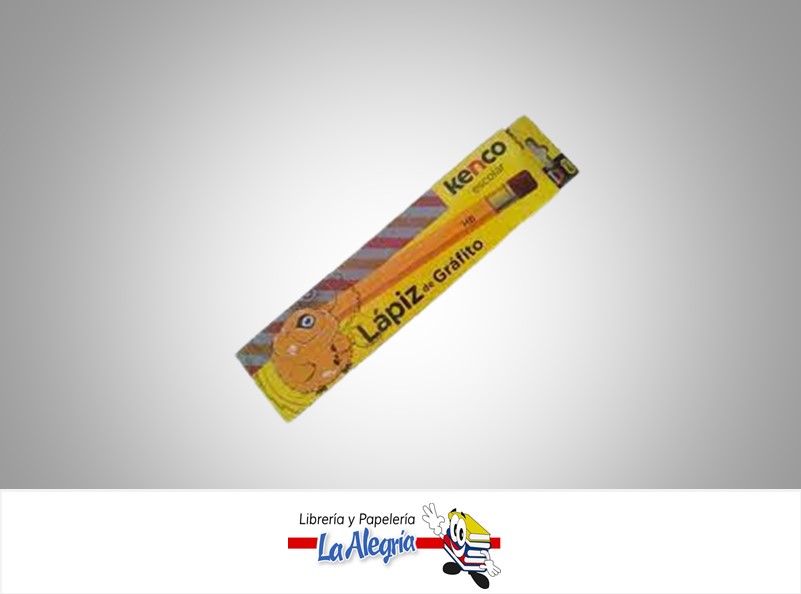 LAPIZ GRAFITO HEXAGONAL N2 HB UND MARCA KENCO   