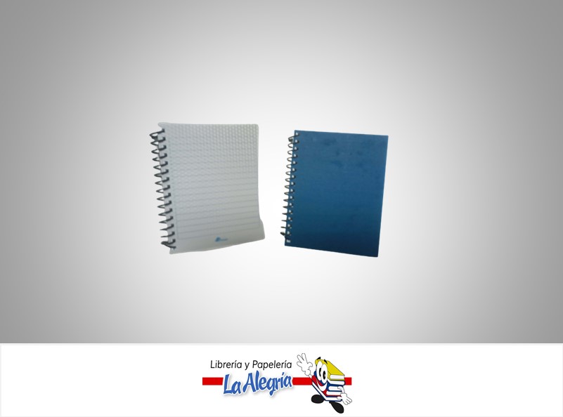 LIBRETA ESPIRAL 80 HOJAS 1 LINEA 1/4 CARTA MARCA ALINEADOS PT