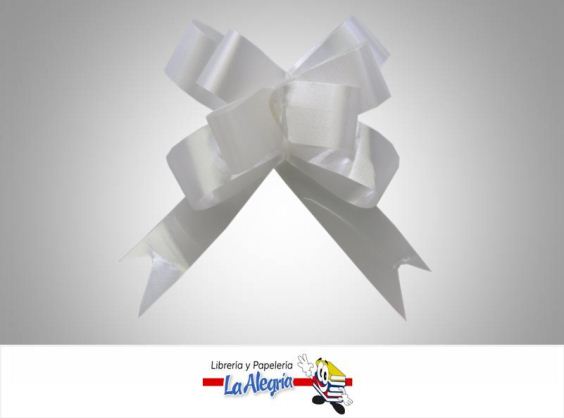 LAZO MAGICO 15X300MM BLANCO UND MARCA PULL FLOWER RIBBON   