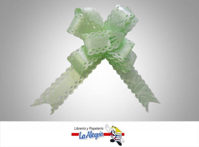 LAZO MAGICO 12X250MM VERDE MENT/ROSA UND MARCA S/M   