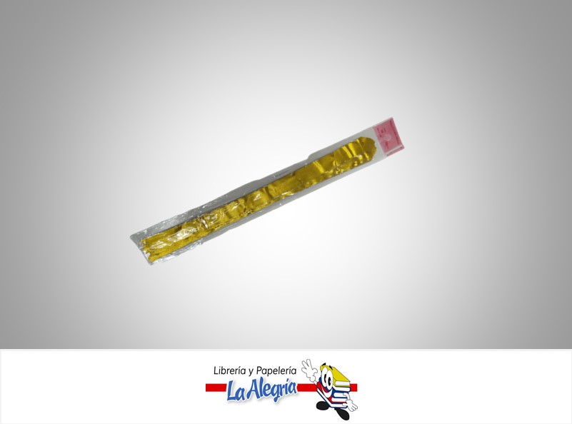 LAZO MAGICOESCARCHADO 18X390MM AMARILLO UND MARCA S/M
