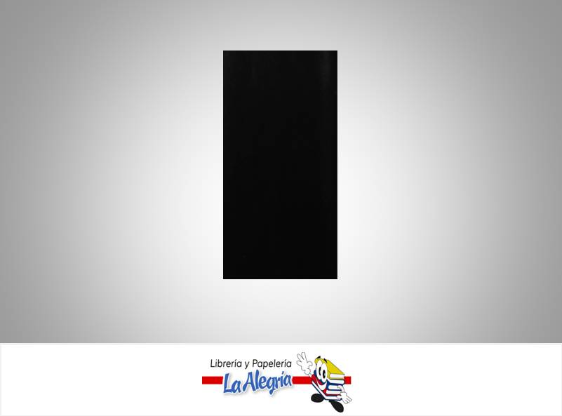 PAPEL LUSTRILLO 66X48 CM NEGRO UND 90GR MARCA S/M   
