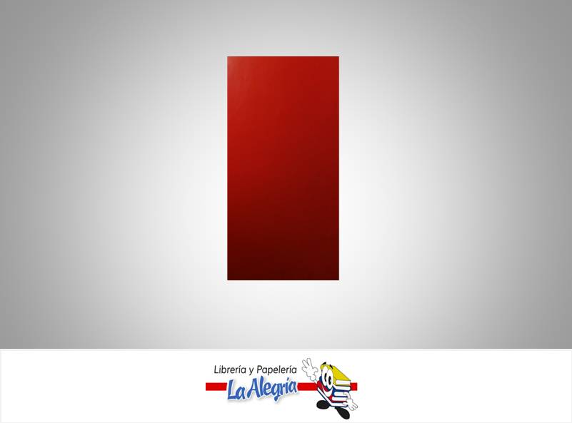 PAPEL LUSTRILLO 66X48 CM ROJO UND 90GR MARCA S/M   