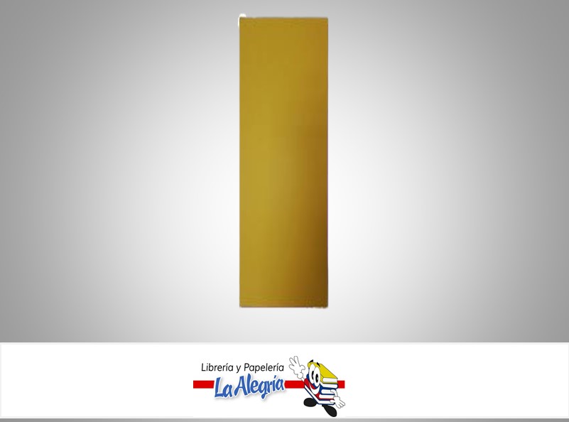 PAPEL LUSTRILLO 66X48CM DORADO UND 90GR MARCA S/M